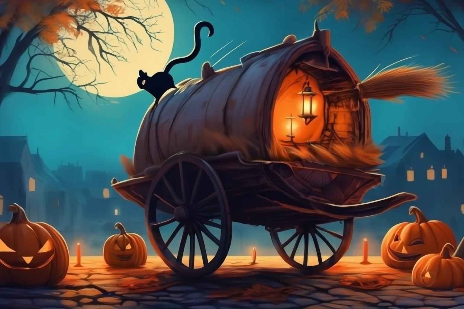 Witch Racing Rush key art